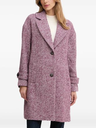Benetton buttoned coat - Viola