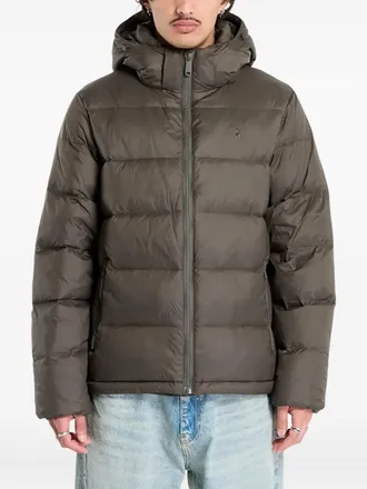 Calvin Klein hooded zip-up jacket - Grey