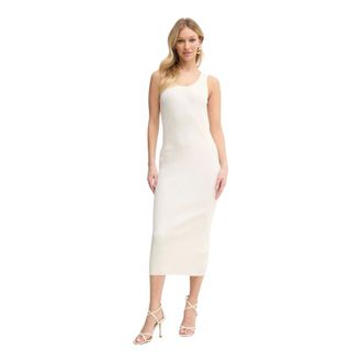 A|X Armani Exchange Dames, Jurken, Beige, Maat: M Poliester