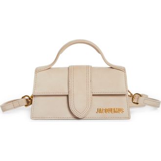 Jacquemus Le Bambino Satchel in Dark Beige at Nordstrom