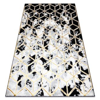 RugsX RugsX Allure Rug in Black | Size: 160 cm x 220 cm