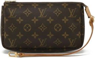 Louis Vuitton Pre-owned Clutches, female, Brown, Size: ONE SIZE Pre-owned Canvas louis-vuitton-bags