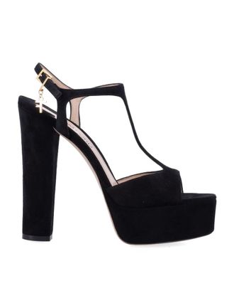 Tom Ford Black Open Toe Heels