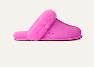 UGG Womens Scuffette Slip-On Slippers In Bright Fuchsia