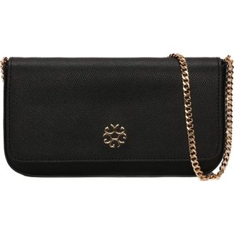Gorski Leather Crossbody Bag in Black at Nordstrom