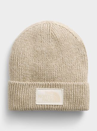 The North Face Womens Box Logo ribbed cuffed Tuque Hat