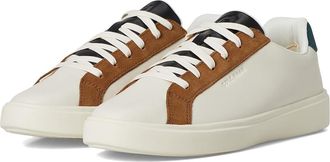 Cole Haan Grand Crosscourt Daily Sneakers Womens Shoes Ivory/Tobacco Suede : 10.5 B - Medium, Leather