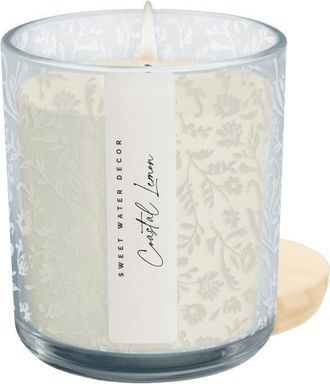 Sweet Water Decor Spring and Summer 12 oz Candle in Coastal Lemon at Nordstrom