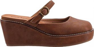 Corkys Footwear Womens Me Time Wedge In Auburn