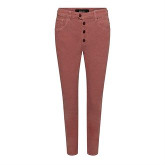 Replay Womens Replay Slim-Fit Jeans in Pink