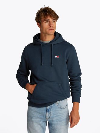 Tommy Jeans TJM REG BADGE HOODIE EXT, Mit Rundhalsausschnitt