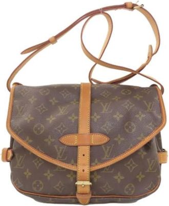 Louis Vuitton Pre-owned Cross Body Bag - Dames - Vintage Schoudertas - Bruin - ONE Size - Vintage