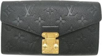 Louis Vuitton Pre-owned Portafoglio lungo (bifold) - - Pre-owned - Donna - Nero - ONE SIZE