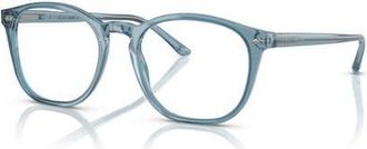 Giorgio Armani 50mm Phantos optical glasses in Blue at Nordstrom