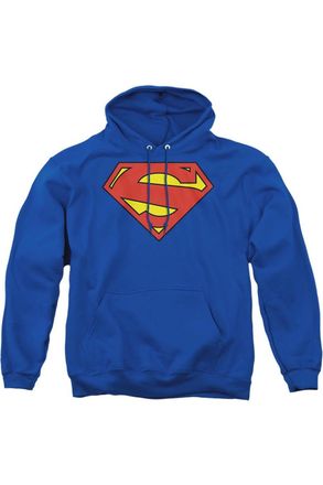 Gildan Superman New 52 Shield Adult Pull Over Hoodie / Hooded Sweatshirt