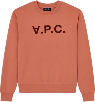 A.P.C. Standard Grand VPC Sweatshirt - Heren - Sweatshirts - Bruin - M - Katoen - Hoodies & sweatvesten