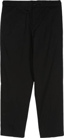 Costumein cotton tapered-leg trousers - men - Cotton - 52 - Black