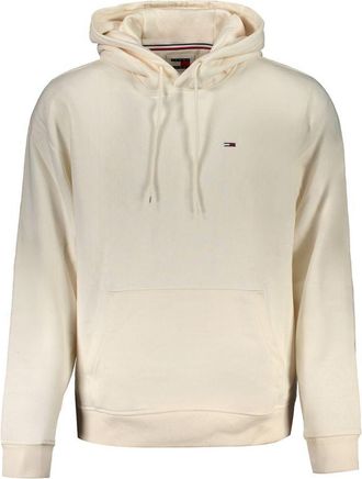 Tommy Hilfiger Mens Essential Logo Hoodie Mw0mw22114 - Ivory Cotton - Size 2XL
