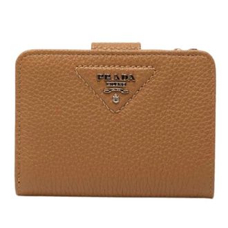Prada Pre-owned Wallets, female, Brown, Size: ONE SIZE Pre-owned Vintage Wallet