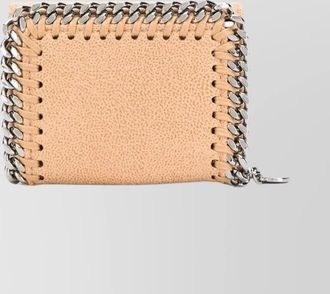 Stella McCartney chain detail falabella wallets