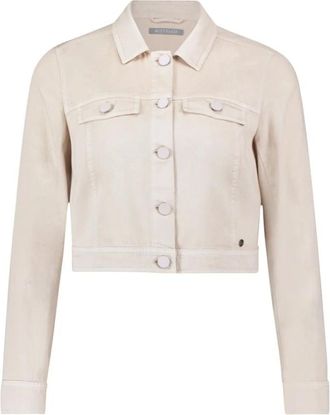 Betty & Co Vestjes - Dames - Jassen - Beige - Maat: L Zijde
