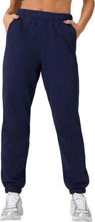 Fabletics Cozy Fleece Go-To Sweatpant in Deep Navy at Nordstrom, Size Xx-Small