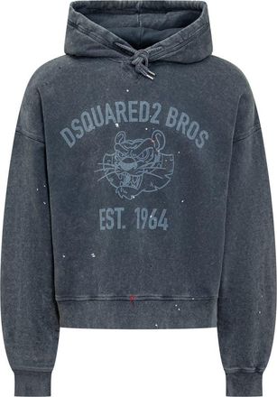 Dsquared2 Cotton Hooded Sweatshirt