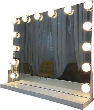 OEM Kit De Iluminaci&oacute;n Para Espejo De Tocador Con 14 Bombillas, Espejo Led Hollywood Regulable, Luz De Tocador Usb Con Interruptor