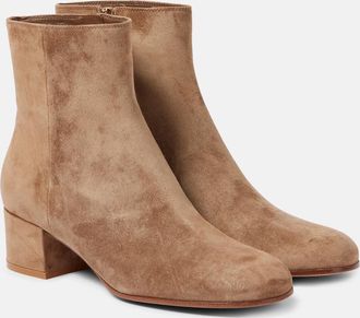 Gianvito Rossi 45 suede ankle boots