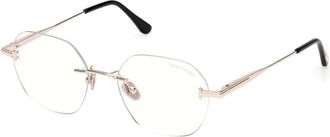 Tom Ford Brillen - Heren - Brillen - Geel - 52 MM - Accessoires