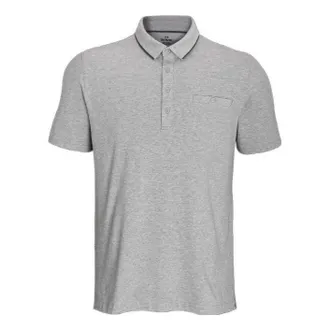 Under Armour Luxe Heather Polo Shirt Grey 1377363-011