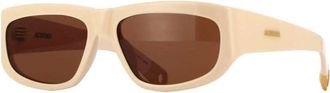 Jacquemus Mens Black Square Sunglasses JAC/2 C2