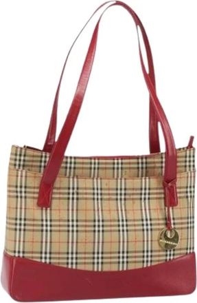 Burberry Pre-owned Tote Bags, female, Multicolor, Size: ONE SIZE Pre-owned Vintage Tote Bag