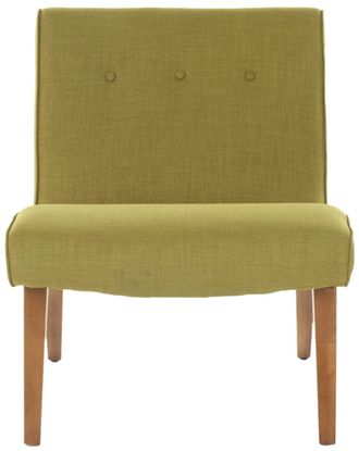 Safavieh Silla de acento en madera de abedul verde