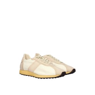 The Row Sneakers, male, Beige, Size: 7 US Fabric Athletic Sneakers