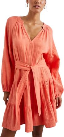 Rails Aureta Dress In Papaya