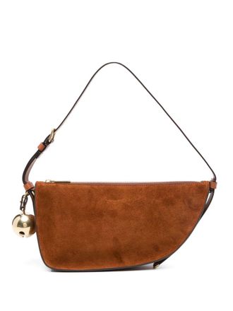 Burberry Borsa a spalla Shield Sling - Marrone