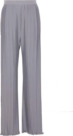 Lanvin High-Waisted Straight Leg Trousers