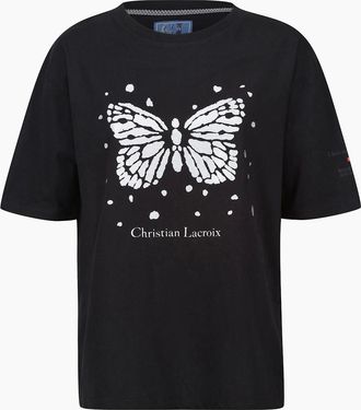 Regatta Womens Regatta Womens/Ladies Christian Lacroix Bellegarde Butterfly T-Shirt - Black - Size: 14