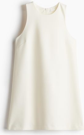 H&M Minikleid in A-Linie - White