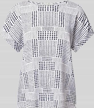 Christian Berg Regular Fit Blusenshirt mit Kappärmeln in Weiss, Größe 38