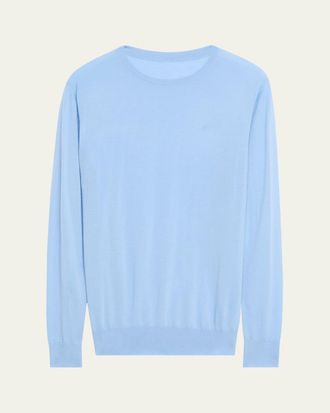 Anderson & Sheppard Mens Crewneck Cashmere Sweater