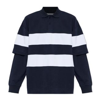 Darkpark Darkpark, Heren, Tops, Blauw, Maat: L Katoen