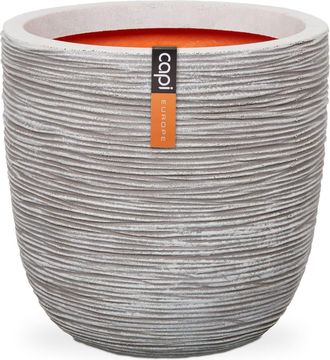 Capi Europe Capi Jardiniere Nature Rib 35 X 34 Cm Ivoire Kofi932