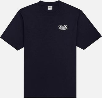 Parlez Clothing Mens Parlez Soleil Midnight T-Shirt - Navy - Size: 38
