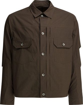 sacai Typewriter Overshirt-Jacke