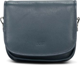 Jost Vika Leather Shoulder Bag Petrol