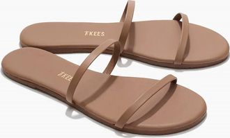 Tkees Womens Gemma Thin Strap Slides In Beach Bum