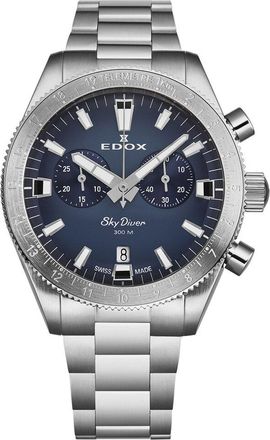 Edox Mens Skydiver Watch, Circa 2020S (Authentic Pre-Loved)