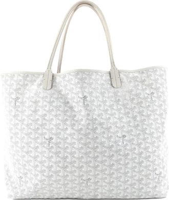 Goyard Saint Louis Coated Canvas GM tote bag - Wit